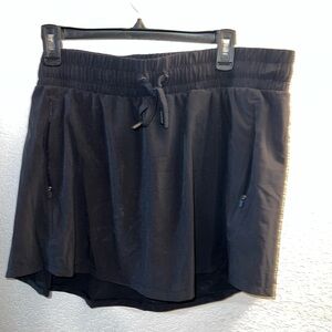 Black All in Motion Athletic Skort